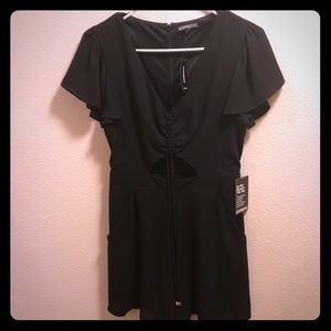 Express black romper